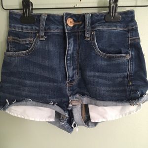 Super stretch ae denim shorts